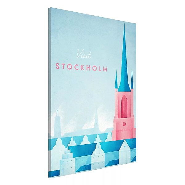 Magnettafel Architektur & Skyline - Hochformat 2:3 Reiseposter - Stockholm günstig online kaufen