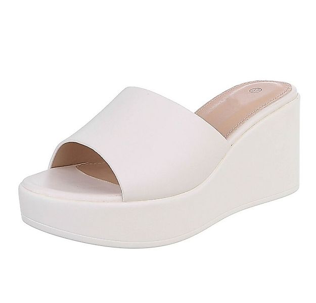 Ital-Design Moderne Wedge-Sandalen mit Plateau für Damen Plateausandaletten günstig online kaufen