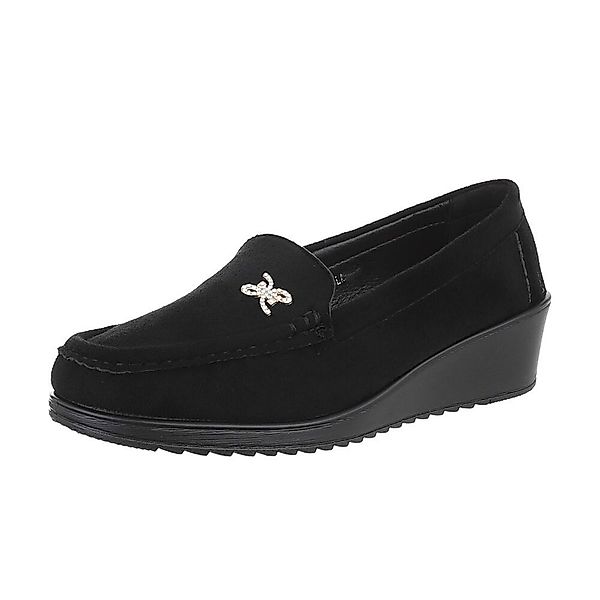 Ital-Design Damen Mokassins Freizeit Slipper (87214391) günstig online kaufen