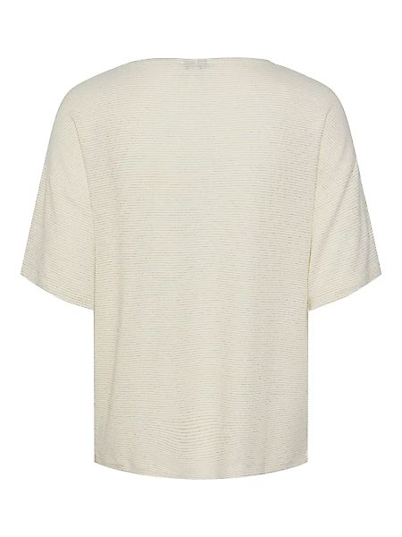 pieces V-Shirt "PCBILLO OVERSIZED TEE LUREX STRIPES NOOS" günstig online kaufen