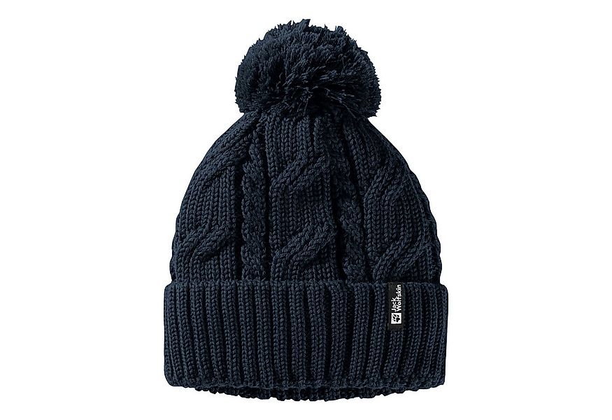Jack Wolfskin Beanie Pompom Beanie mit Bommel günstig online kaufen