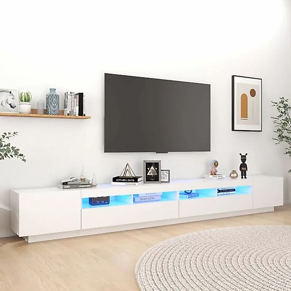 vidaXL TV-Schrank TV-Schrank mit LED Leuchten günstig online kaufen