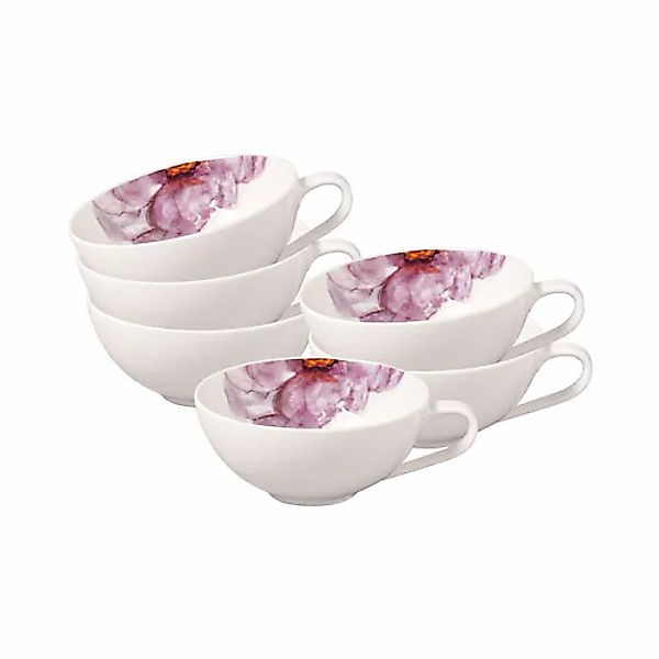 Villeroy & Boch Tasse »Teeobertassen Rose Garden 110 ml 6er Set bunt« günstig online kaufen