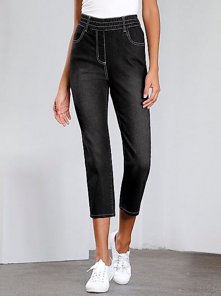 Sieh an! Jeansshorts 3/4-Jeans komfortabel günstig online kaufen