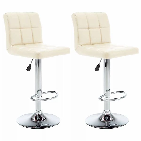 vidaXL Barhocker Barhocker 2 Stk. Creme günstig online kaufen