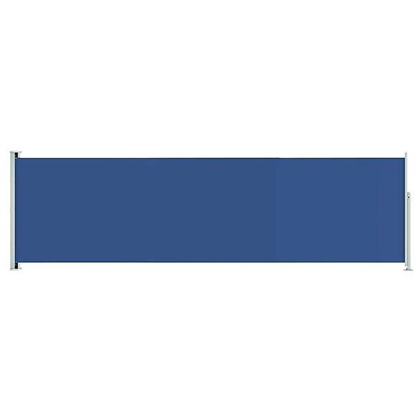 furnicato Seitenmarkise Ausziehbar 180x600 cm Blau günstig online kaufen