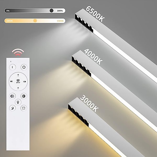 Nettlife Deckenleuchte Schwarz Modern LED Deckenlampe günstig online kaufen