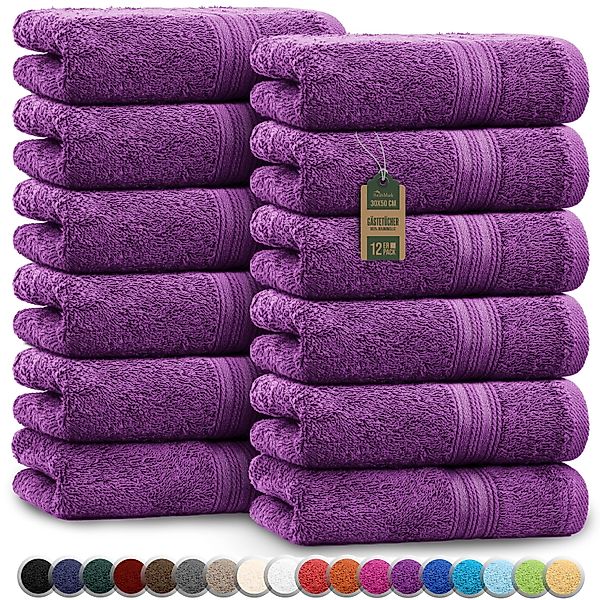 NatureMark Gästehandtuch Gästetuch 500gsm, 100% Baumwolle günstig online kaufen