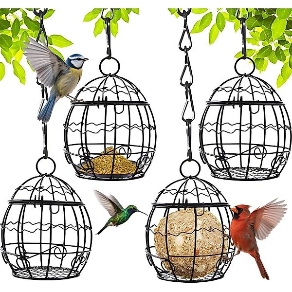 LuxusKollektion Vogelhaus Vogelfutterstation Metall Wildvogel Futterspender günstig online kaufen