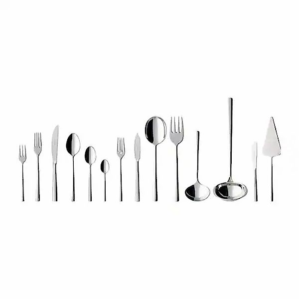 Villeroy & Boch Besteck-Set »Tafelbesteck Piemont 113er Set silber« günstig online kaufen