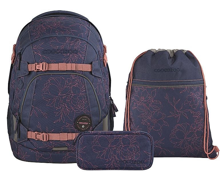 coocazoo Schulranzen Schulrucksack-Set MATE Sweet Rose günstig online kaufen