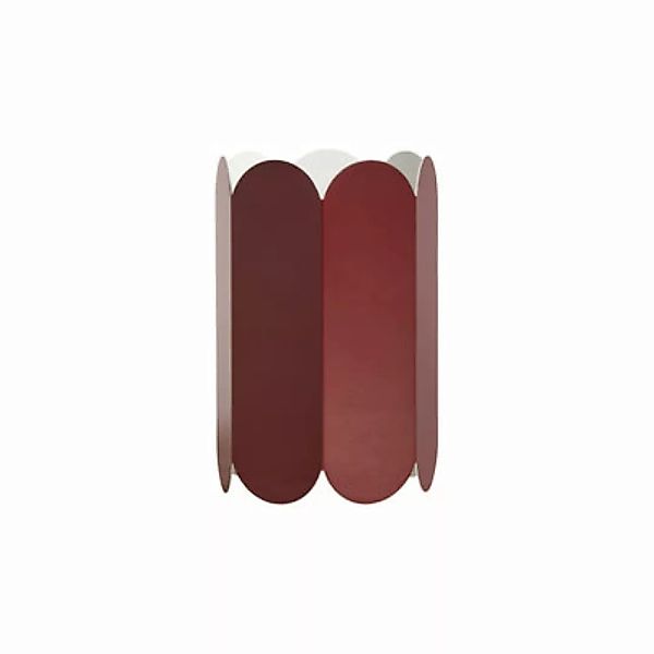 MÖBELZUBEHÖR Arcs metall rot / Stahl - Ø 20 x H 30 cm / Ohne Elektrik - Hay günstig online kaufen