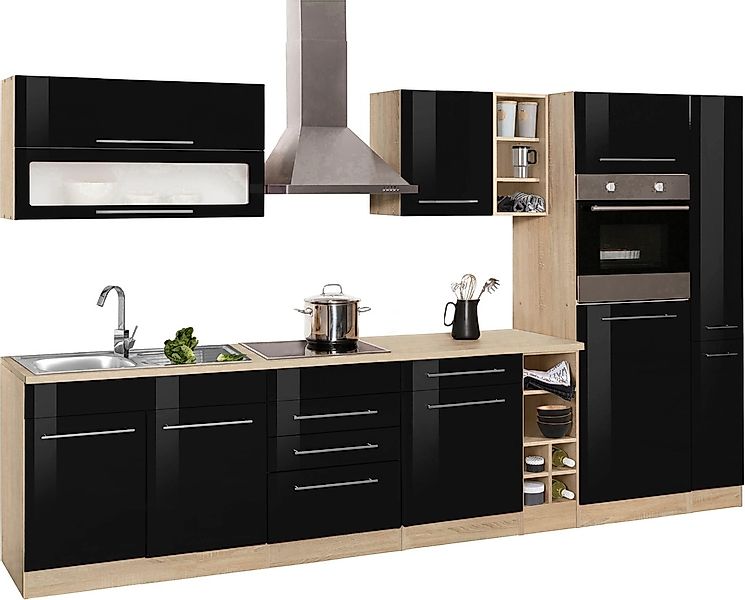 KOCHSTATION Küchenzeile »KS-Eton«, ohne E-Geräte, Breite 330 cm günstig online kaufen