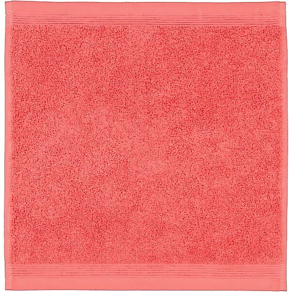 Möve Handtücher Superwuschel - Farbe: coral - 262 - Seiflappen 30x30 cm günstig online kaufen