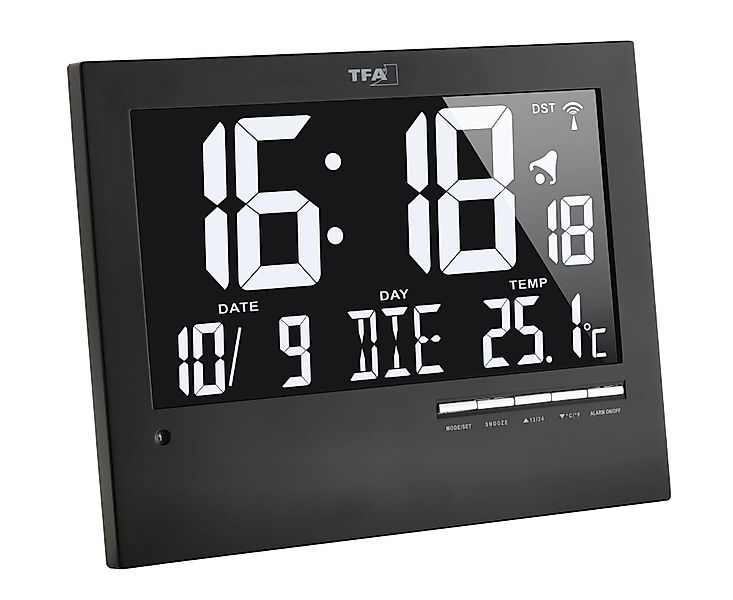 TFA Dostmann Funkwanduhr TFA 60.4508 Digitale günstig online kaufen