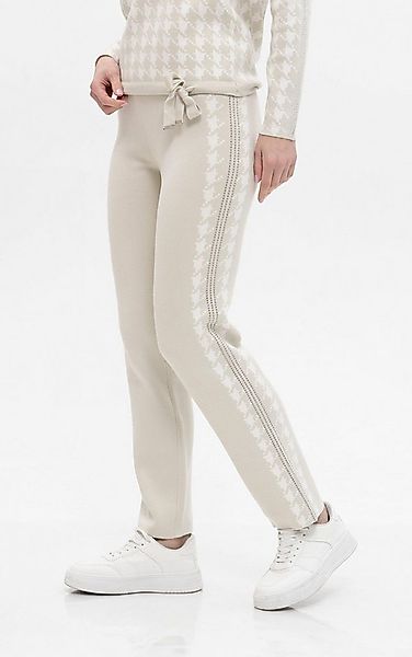 Passioni Strickhose mit Hahnentritt-Muster günstig online kaufen