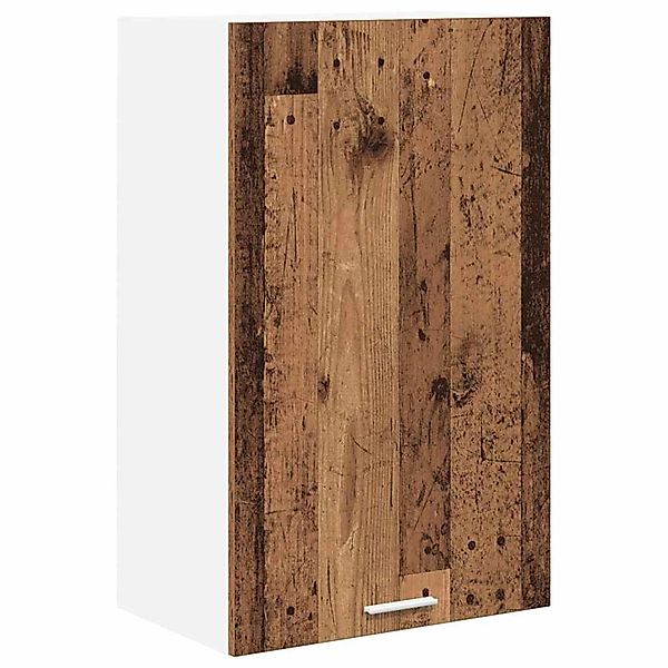 vidaXL Hängeschrank mit Tür Riga Altes Holz und Weiß 50 x 31 x 80 cm 884272 günstig online kaufen