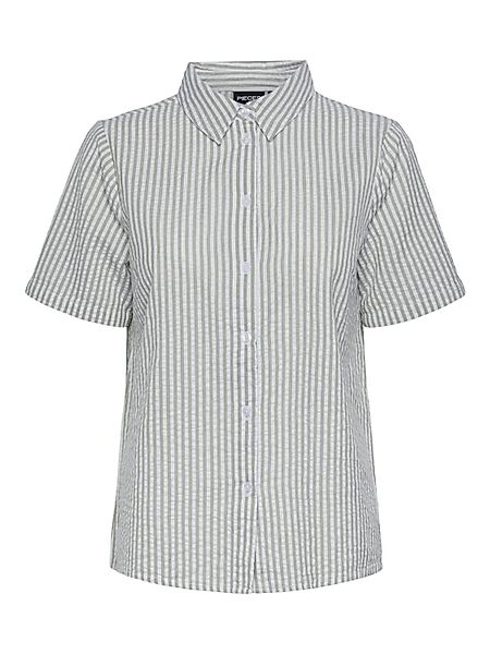 pieces Kurzarmbluse SALLY (1-tlg) Plain/ohne Details günstig online kaufen