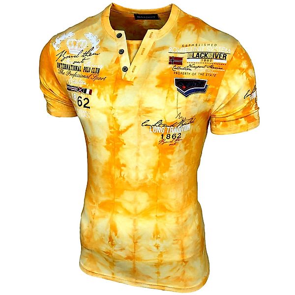 Baxboy T-Shirt Baxboy Verwaschen Kurzarm T-Shirt günstig online kaufen