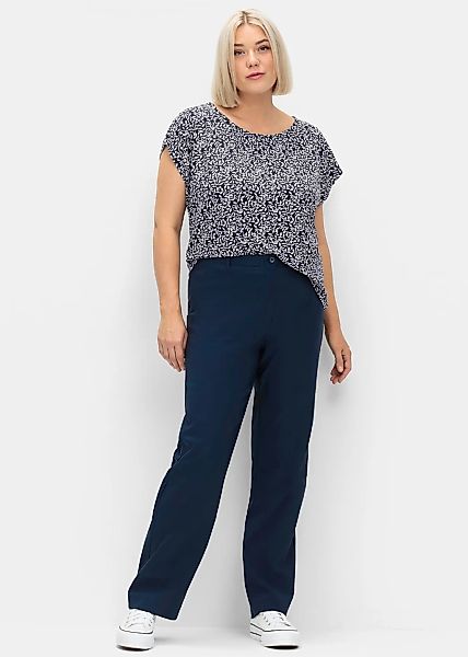 Sheego Kurzarmshirt "Kurzarmshirt", 1 Stk. günstig online kaufen