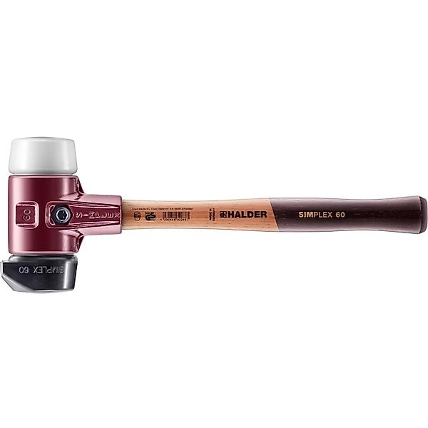 Halder Simplex Schonhammer Ø 60 mm Gummi   Superplastik mit Standfuß günstig online kaufen