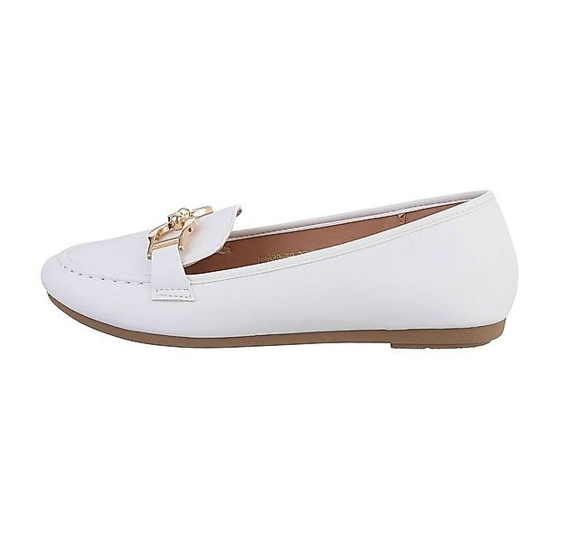 Ital-Design Damen Mokassins Freizeit Slipper (79359359) Blockabsatz Mokassi günstig online kaufen