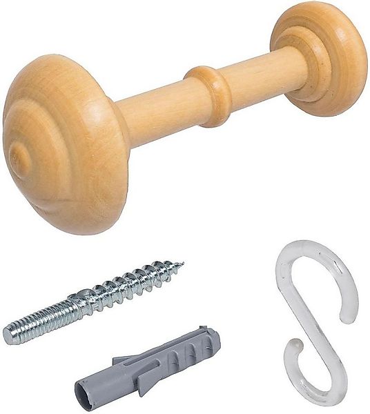 Liedeco Raffhalter, Gardinen, (1-tlg), Schalhalter 12 cm günstig online kaufen