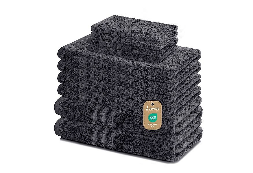 Lavea Handtuch Set Elena, Duschtücher, Handtücher, Gästetücher, Waschhandsc günstig online kaufen