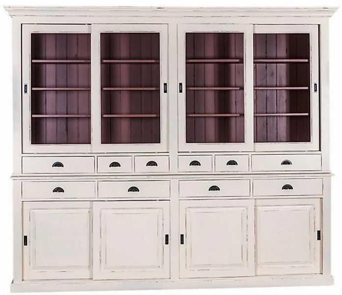 Casa Padrino Buffet Landhausstil Küchenschrank 268 x 48 x H. 225 cm - Versc günstig online kaufen