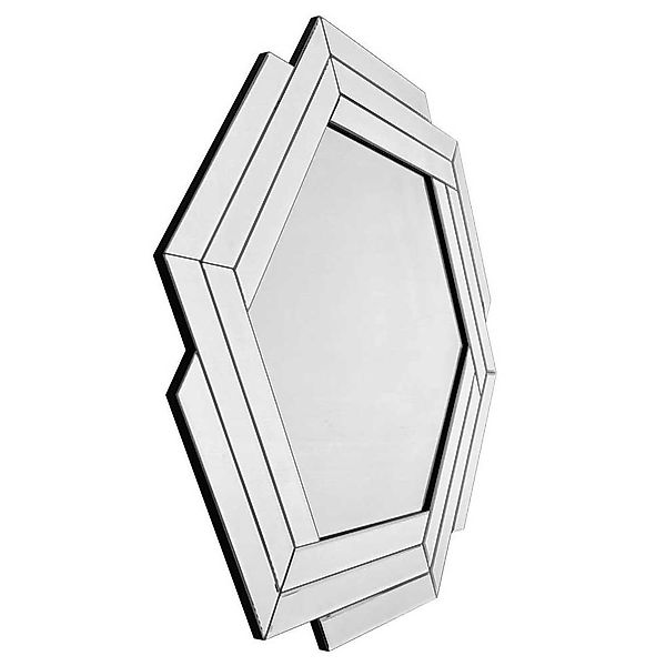 Design Spiegel mit Glasrahmen 80 cm breit günstig online kaufen