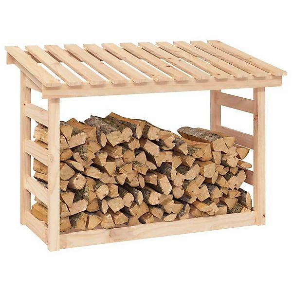 vidaXL Kaminholzregal Kaminholzregal 108x64,5x78 cm Massivholz günstig online kaufen