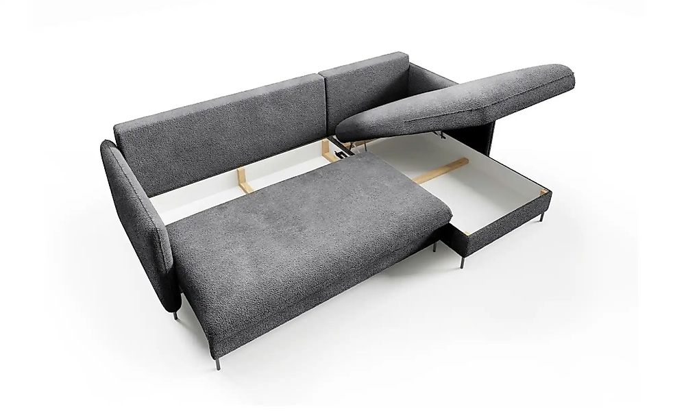 Ecksofa  Bellis ¦ grün ¦ Maße (cm): B: 216 H: 95 Polstermöbel > Sofas > Eck günstig online kaufen
