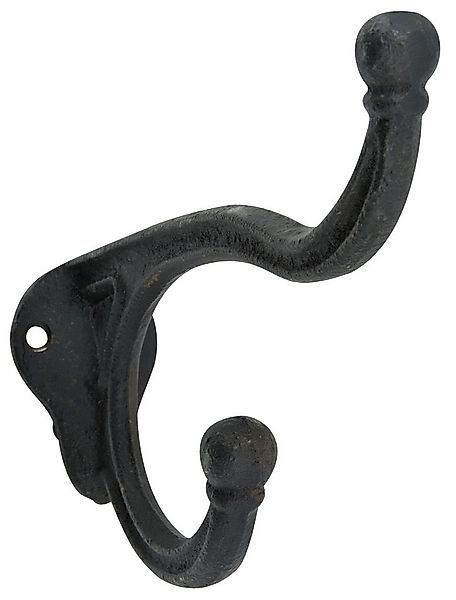 Dekowunder Wandhaken Garderobenhaken Gusseisen Schwarz Vintage Wandhaken In günstig online kaufen