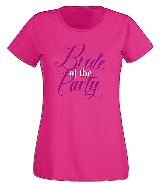 G-graphics T-Shirt Damen T-Shirt - Bride of the Party JGA-Shirt, Junggesell günstig online kaufen