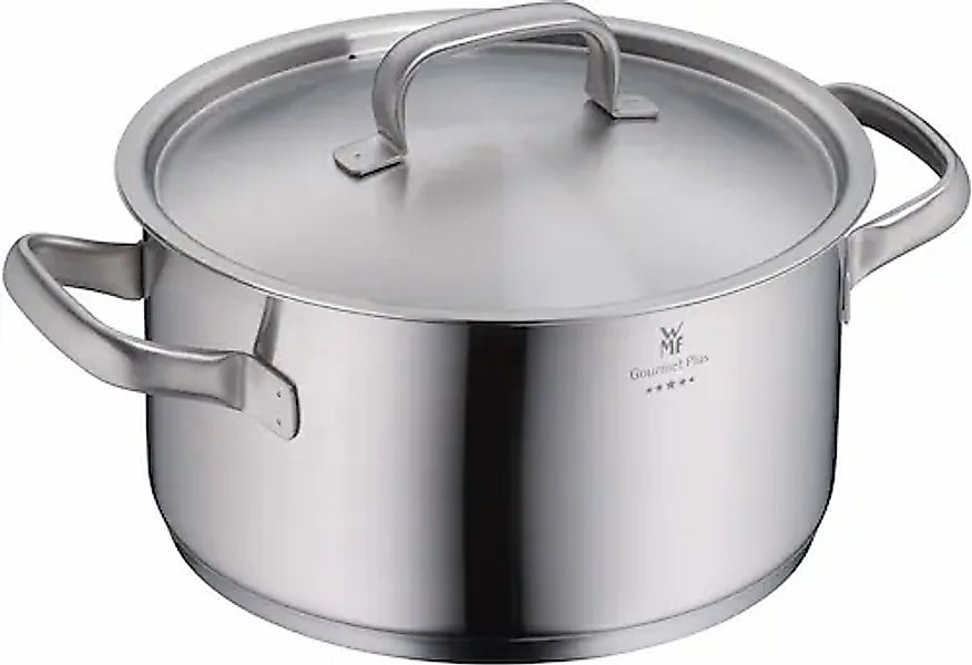 WMF Kochtopf »Gourmet Plus« 2 Stk. tlg. Cromargan® Edelstahl Rostfrei 18/10 günstig online kaufen