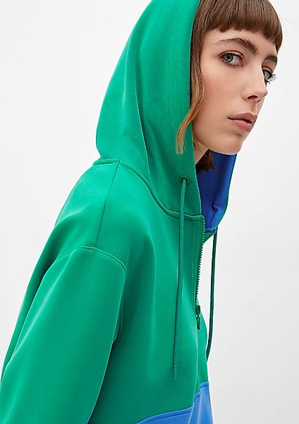 s.Oliver Kurzarmshirt Hoodie aus Modalmix Layering günstig online kaufen