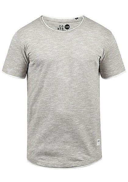 !Solid Rundhalsshirt SDRigos Kurzarmshirt mit farblich abgesetztem Kragen günstig online kaufen
