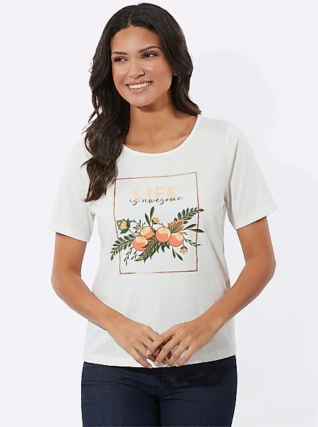 Sieh an! T-Shirt Rundhalsshirt günstig online kaufen