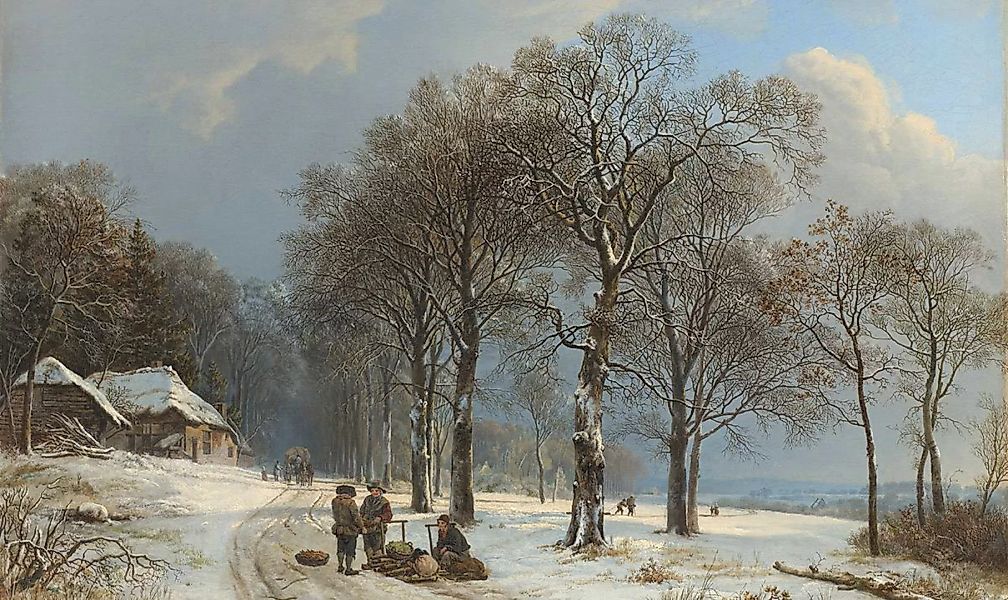 Wandkraft | Wanddekoration Winterlandschaft günstig online kaufen