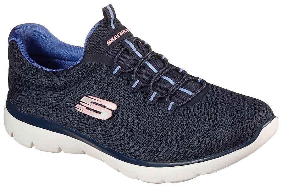 Skechers Slip-On Sneaker "SUMMITS", Freizeitschuh, Komfortschuh mit stoßdäm günstig online kaufen