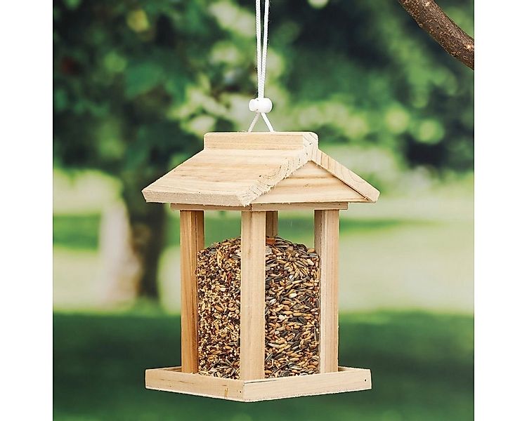 Gravidus Vogelhaus Vogelfutterhaus Holz Futterspender günstig online kaufen