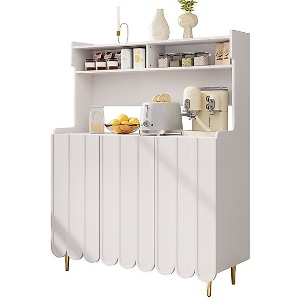 TavilaEcon Küchenbuffet Offenes Regal, 120 x günstig online kaufen
