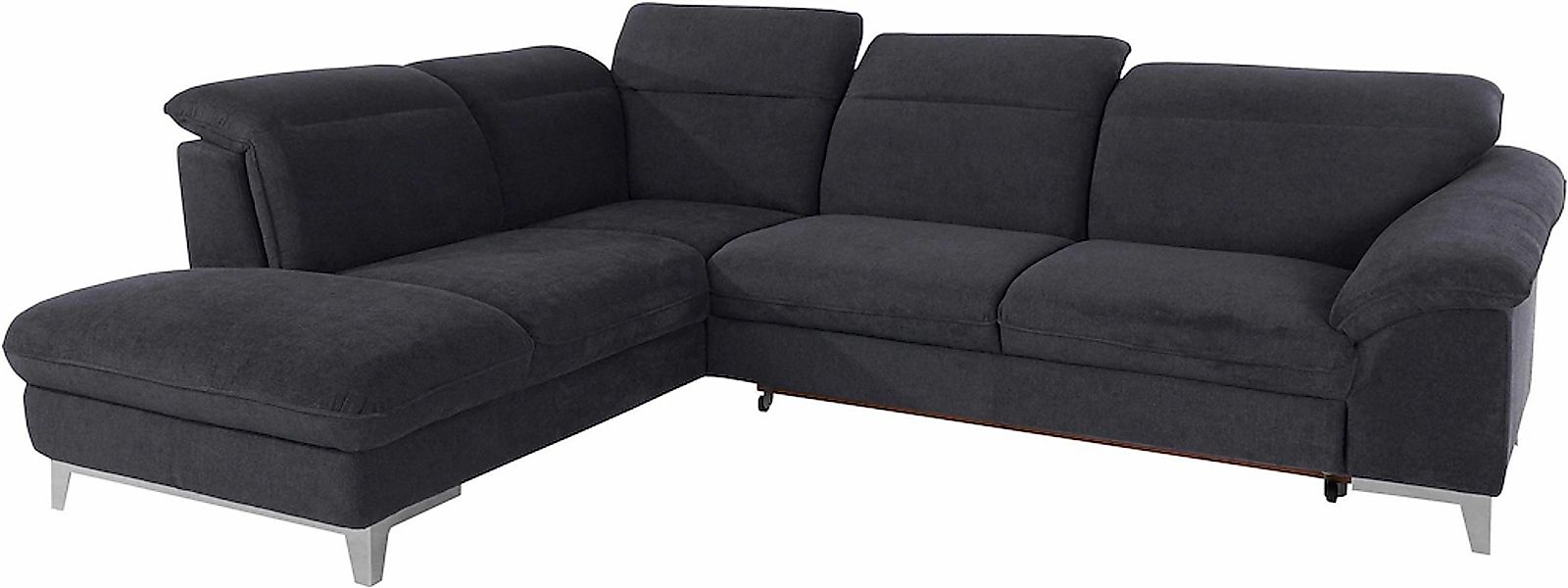 COTTA Polstergarnitur Teresa, (Set), Set: bestehend aus Ecksofa und Hocker, günstig online kaufen