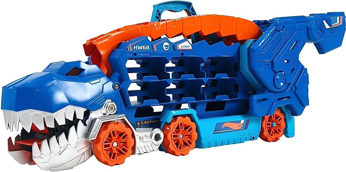 Hot Wheels Spielzeug-Transporter Ultimative Transporter, mit Rennstrecke, m günstig online kaufen
