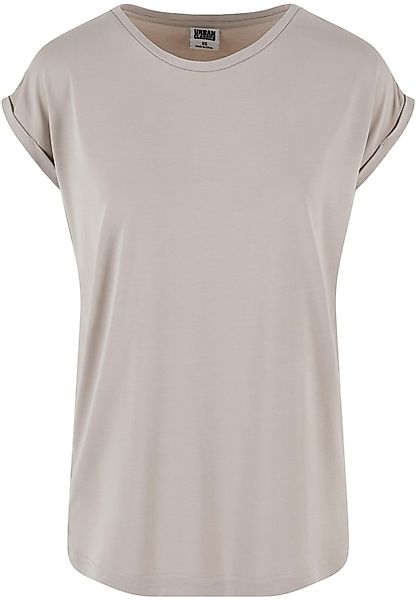 URBAN CLASSICS Kurzarmshirt "Urban Classics Damen Ladies Modal Extended Sho günstig online kaufen