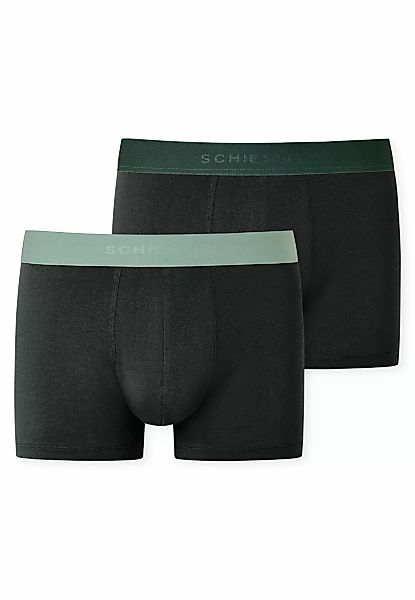 Schiesser Boxershorts ""95/5"", (2er Pack), mit farblich abgesetztem, sport günstig online kaufen