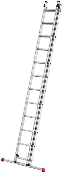 Hailo Anlegeleiter S80 ProfiStep duo, Aluminium-Schiebeleiter günstig online kaufen