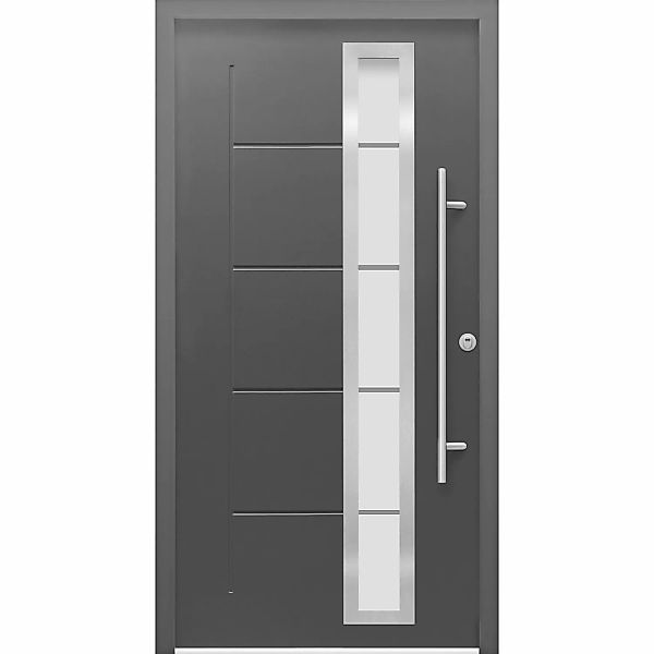 Sicherheits-Haustür ThermoSpace Prime Paris RC2 Komfort Anthrazit 110 x 210 günstig online kaufen