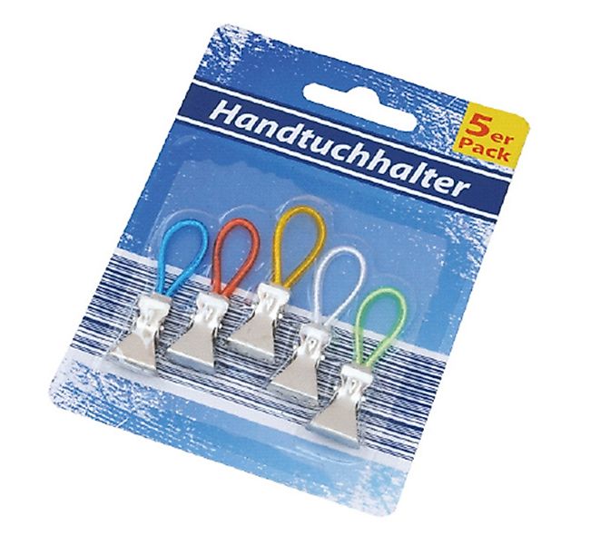 Global Partner Handtuchhaken Handtuchhalter, 5er Pack, günstig online kaufen