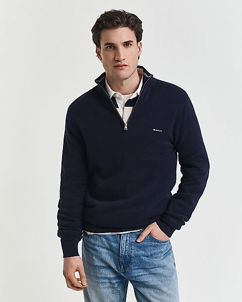 Gant Troyer COTTON PIQUE HALF ZIP günstig online kaufen